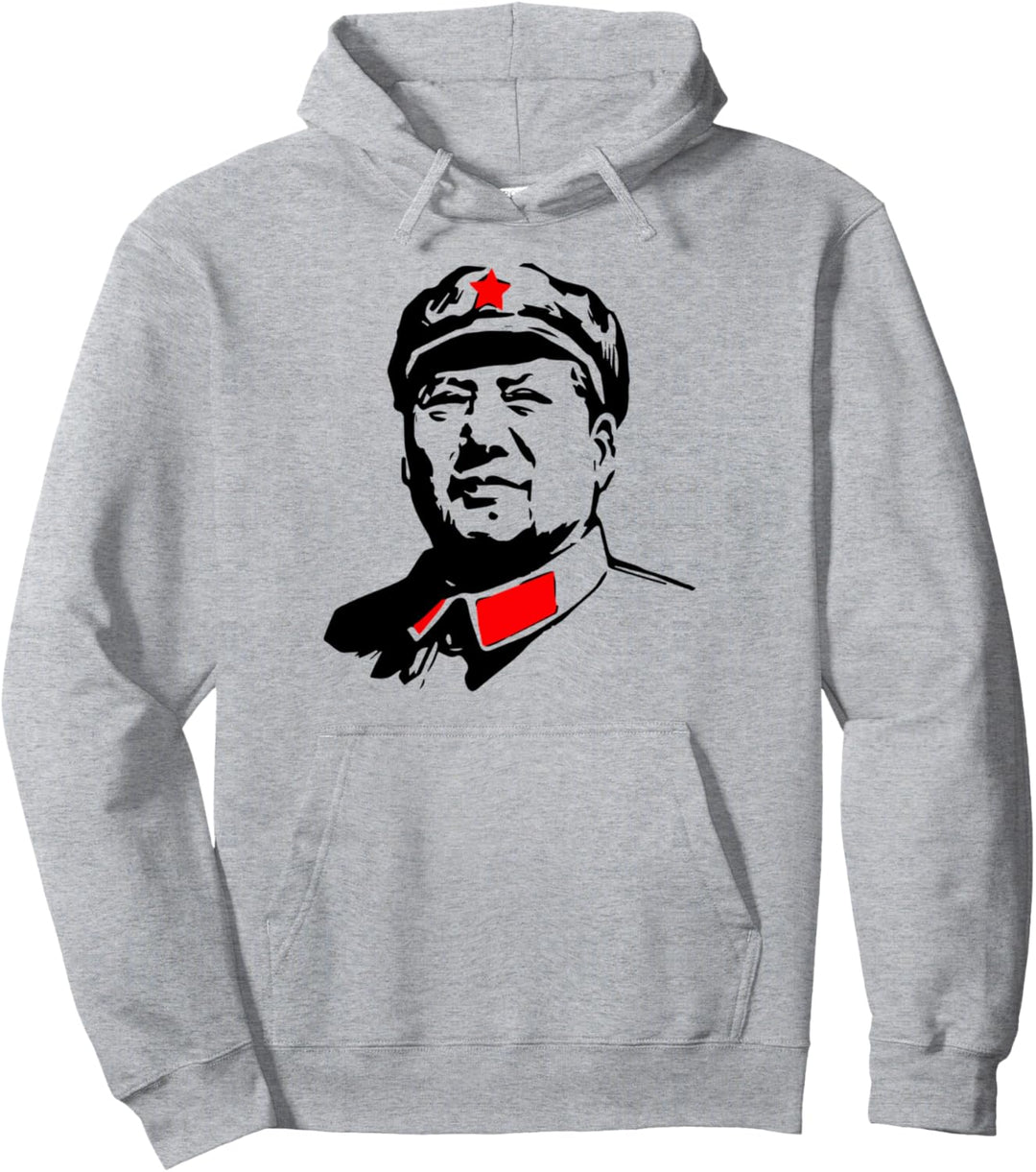 Historische Mao Zedong lustige kommunistische chinesische Pullover Hoodie