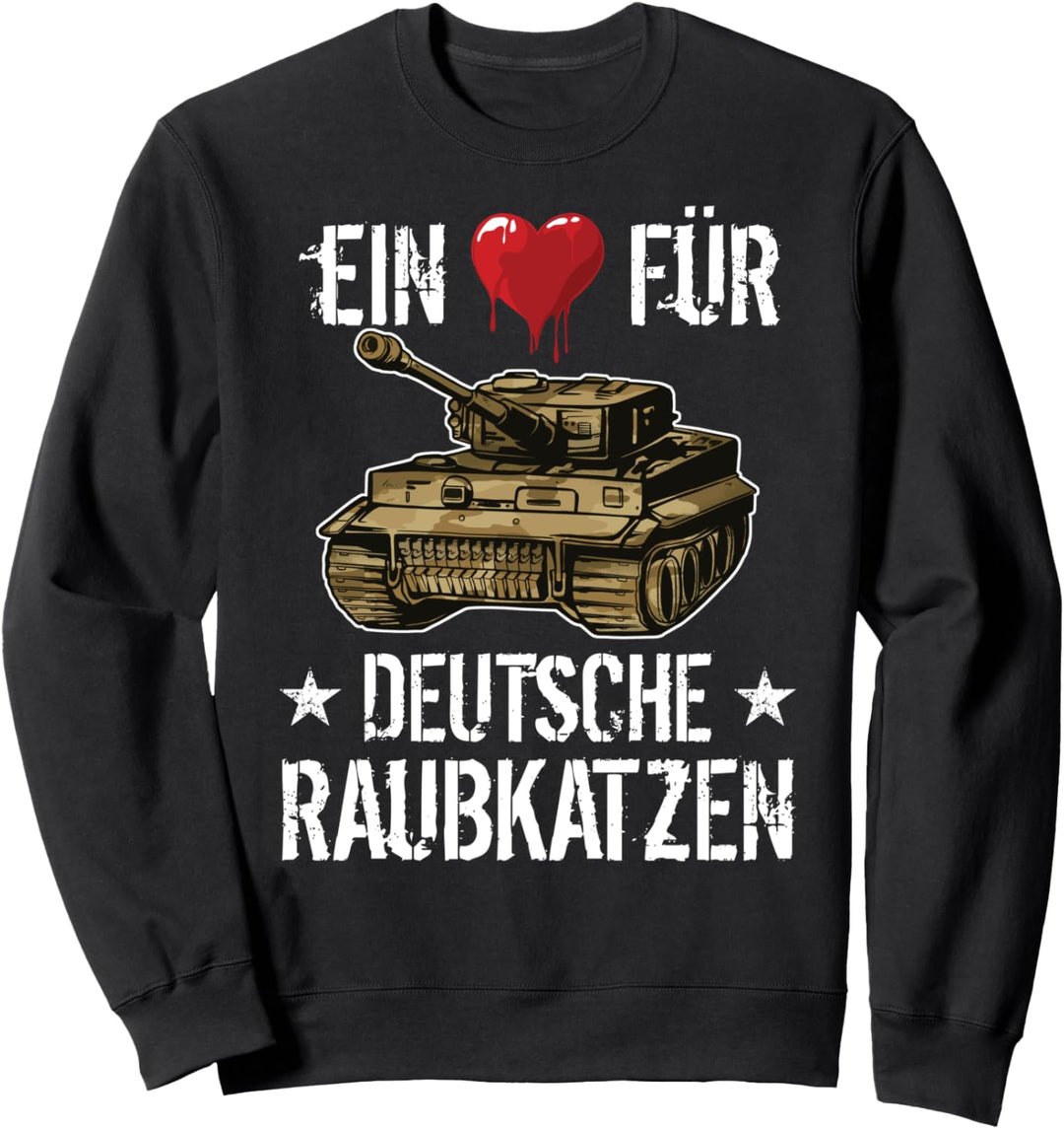 Panzer Kampfpanzer Tiger Panzer Weltkrieg Sweatshirt