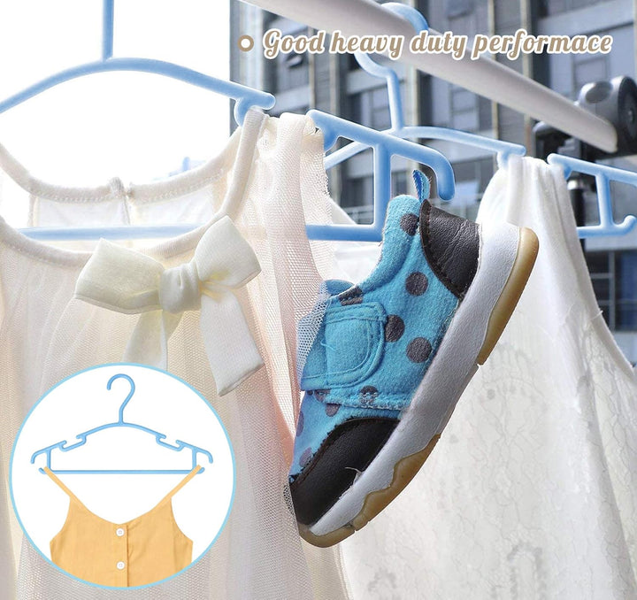 ilauke Kleiderbügel Kinderkleiderbügel 36 STK. Baby Kleiderbügel Hangers Aufbewahrung Kleiderbuegel