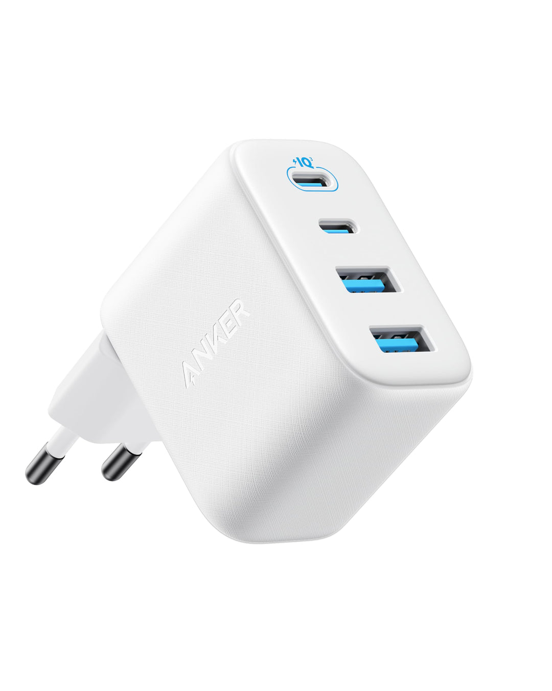Anker Zolo 50W USB C Ladegerät, 4-Port Netzteil mit 2 USB-C und 2 USB-A, Kompaktes Schnellladegerät