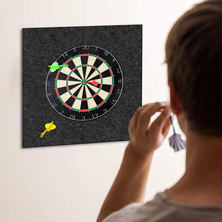 Filz Dartboard-Wandschutz, Selbstklebende Dartscheiben Umrandung, Dartscheibe Wandschutz, Korkplatte