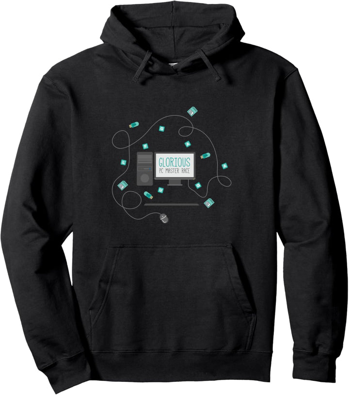 Glorious PC Master Race PC Gamer Pullover Hoodie