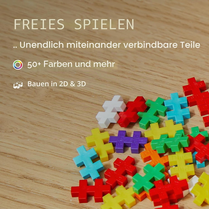 Plus-Plus 5162 Geniales Konstruktionsspielzeug, Der Rahmen von Frida Kahlo, Inspired-Edition, Kreati
