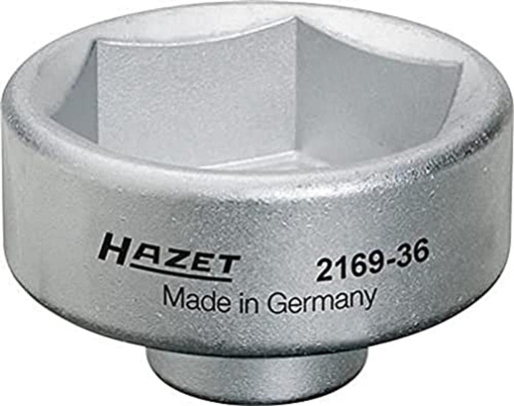HAZET Öl-Filter-Schlüssel 2169-36 | passendes Werkzeug für verschiedene Ölfilter mit einem Durchmess