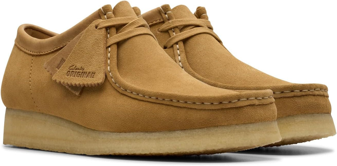 Clarks Herren Wallabee Oxford 40 EU Mid Tan Sd, 40 EU Mid Tan Sd