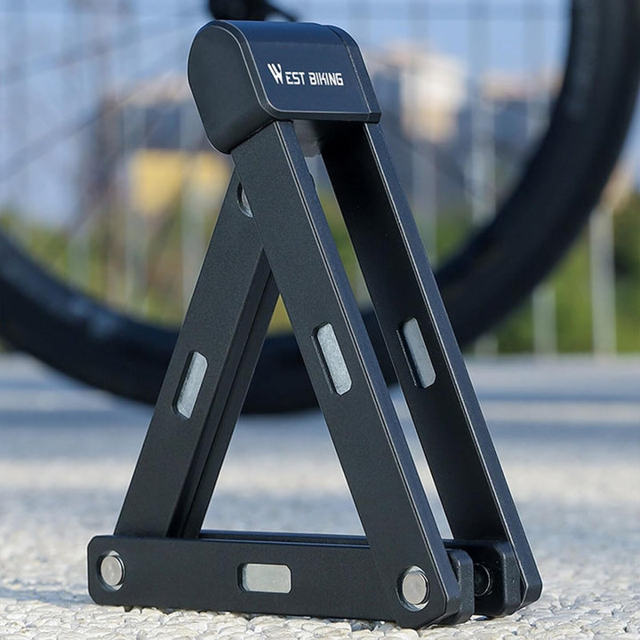 Faltbares Fahrradschloss, Diebstahlschutz, Sicherheits-Kettenschloss mit Halterung für Fahrräder, Mo