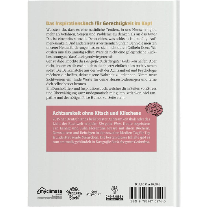 Das grosse Buch der guten Gedanken – 300 Tipps und Zitate aus der Welt der Achtsamkeit und Psycholog