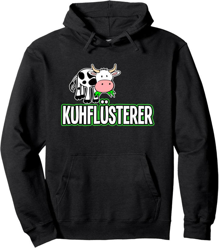 Kuhflüsterer lustiges Geschenk Pullover Hoodie