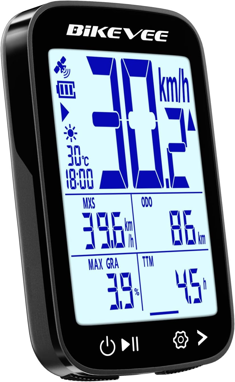 GPS Fahrradcomputer Kabellos Bluetooth App Fahrrad Tacho