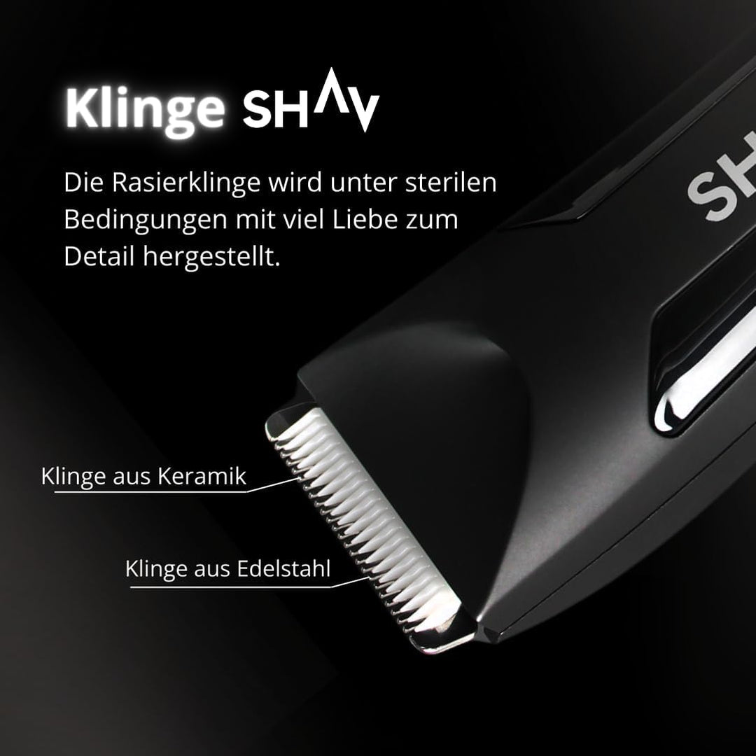 SHAV™ CutFree™ Intimrasierer für Männer Wasserdichter Elektrischer Trimmer, Nass/Trocken Haarschneid