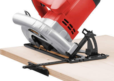 Meister Handkreissäge 1200 W, KS1200M - Holz-Sägeblatt Ø 160 mm - Gehrungsschnitte - Bis zu 55 mm Sc