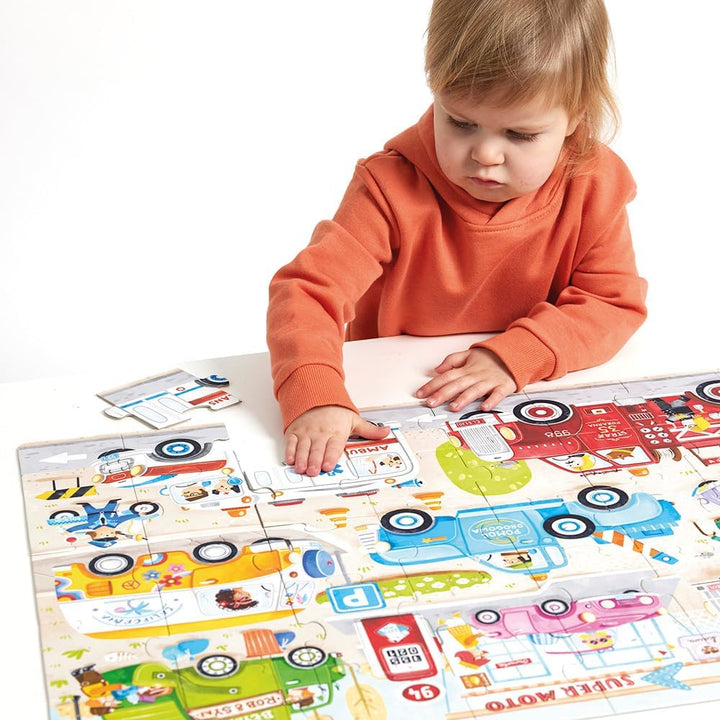 Banana Panda Jigsaw Moto Jumbo Puzzle Cars 3+