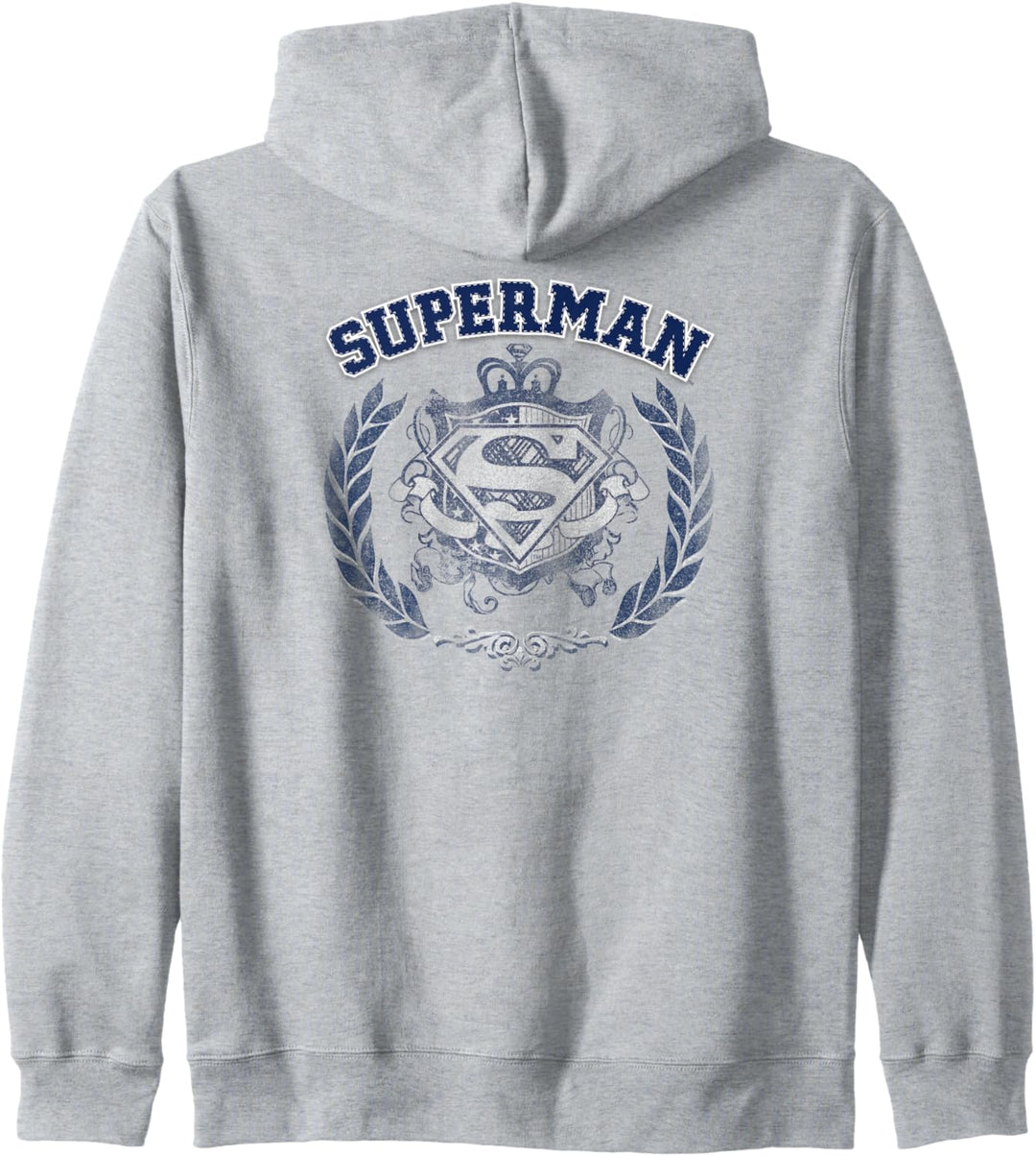 Superman Collegiate Crest Kapuzenjacke