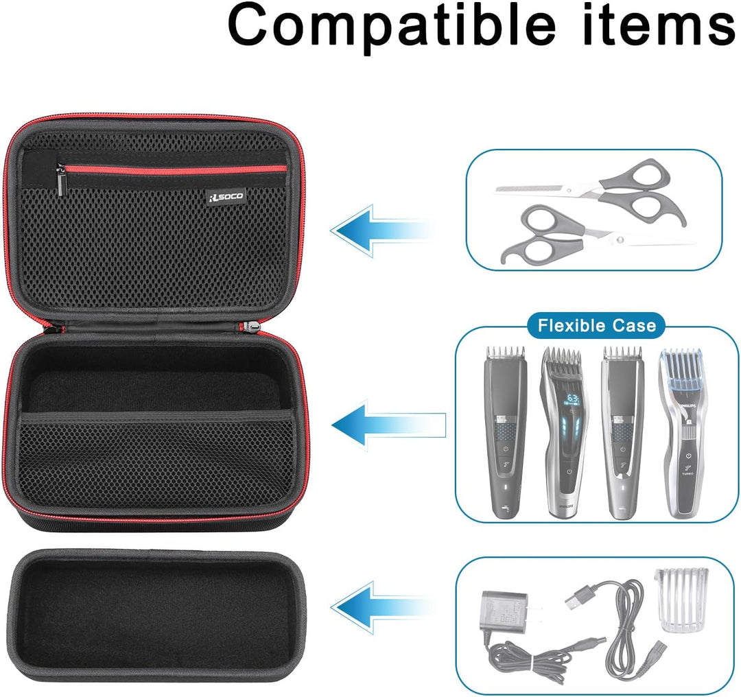 RLSOCO Tasche für Philips Hair Clipper Series 5000 &7000&9000 Haarschneider Modell HC5650/15,HC5630/
