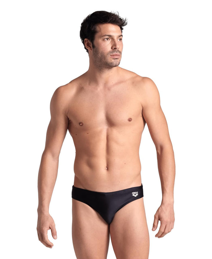 ARENA Herren Santamarias Badehose 44 Black-white, 44 Black-white