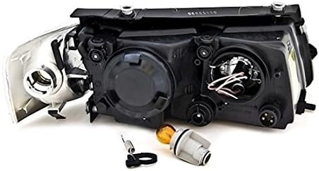 AD Tuning GmbH & Co. KG DEPO Scheinwerfer Set Klarglas Schwarz Frontblinker