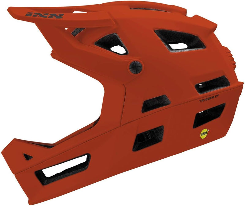 IXS Enduro MTB-Helm Trigger FF MIPS Olive Orange L, Orange L