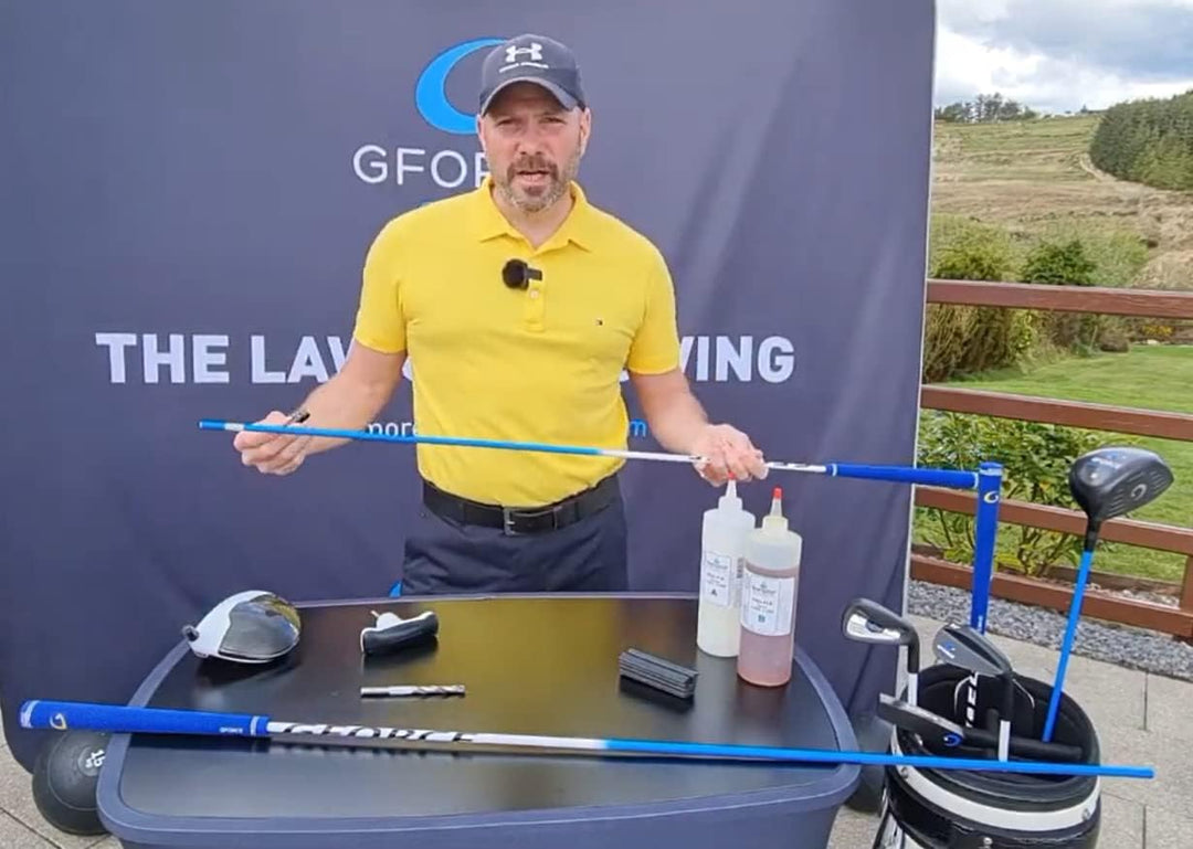 GFORCE DRIVER SHAFT NXT-GEN 2022 - Golf Swing Trainer - Super Flexible Shaft Swing Training Aid, Lig