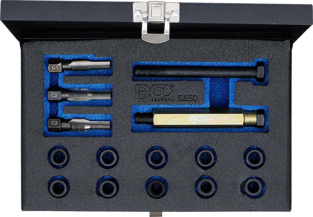 BGS 8650 | Reparatursatz für Glühkerzengewinde | M10 x 1,0 mm