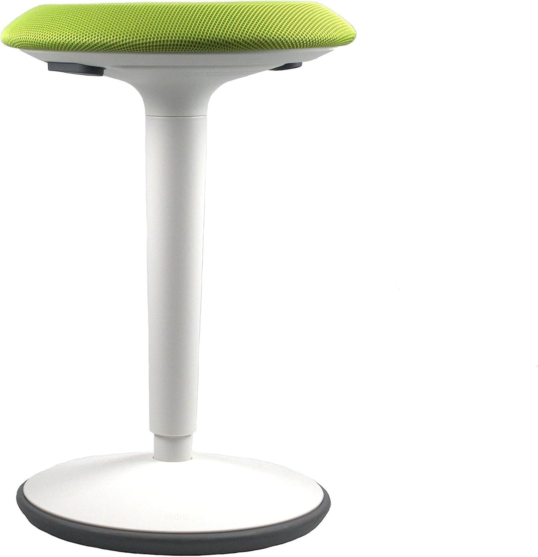 Sedus se:fit, Ergonomischer Hocker, Stehhocker, Stehsitz, Stehhilfe, Grün, Grau, Kunststoff, Gummifu