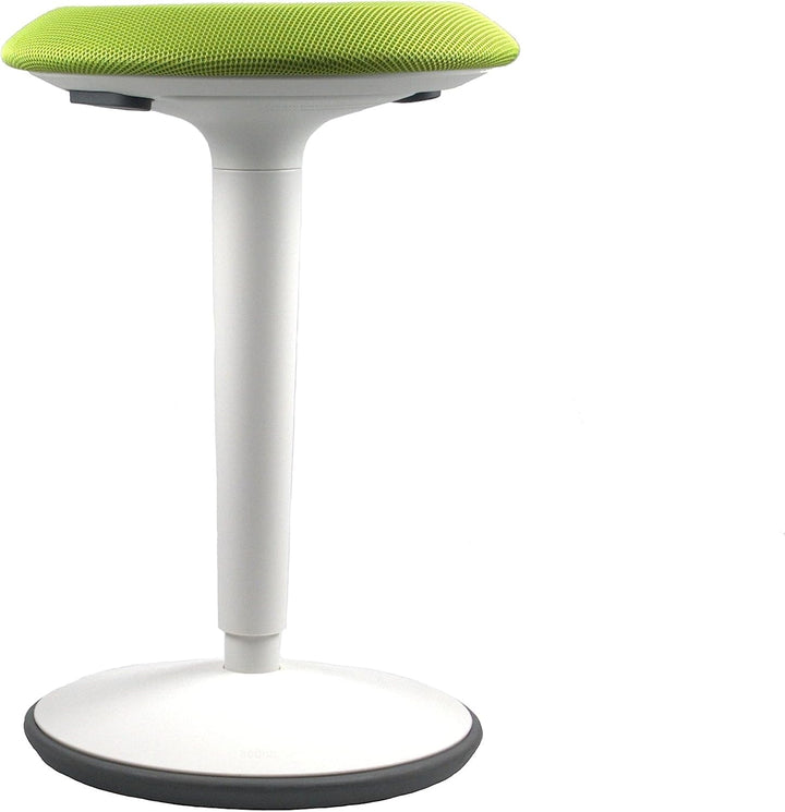 Sedus se:fit, Ergonomischer Hocker, Stehhocker, Stehsitz, Stehhilfe, Grün, Grau, Kunststoff, Gummifu
