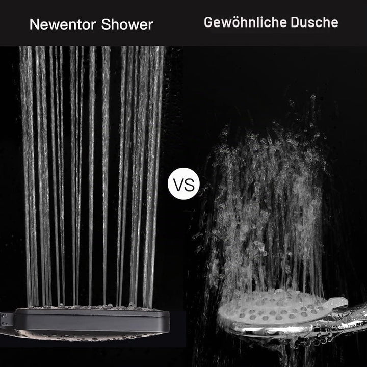 Newentor Duschkopf Regendusche, Handbrause Duschkopf Gross, Wassersparender Duschkopf Hochdruck, Dus
