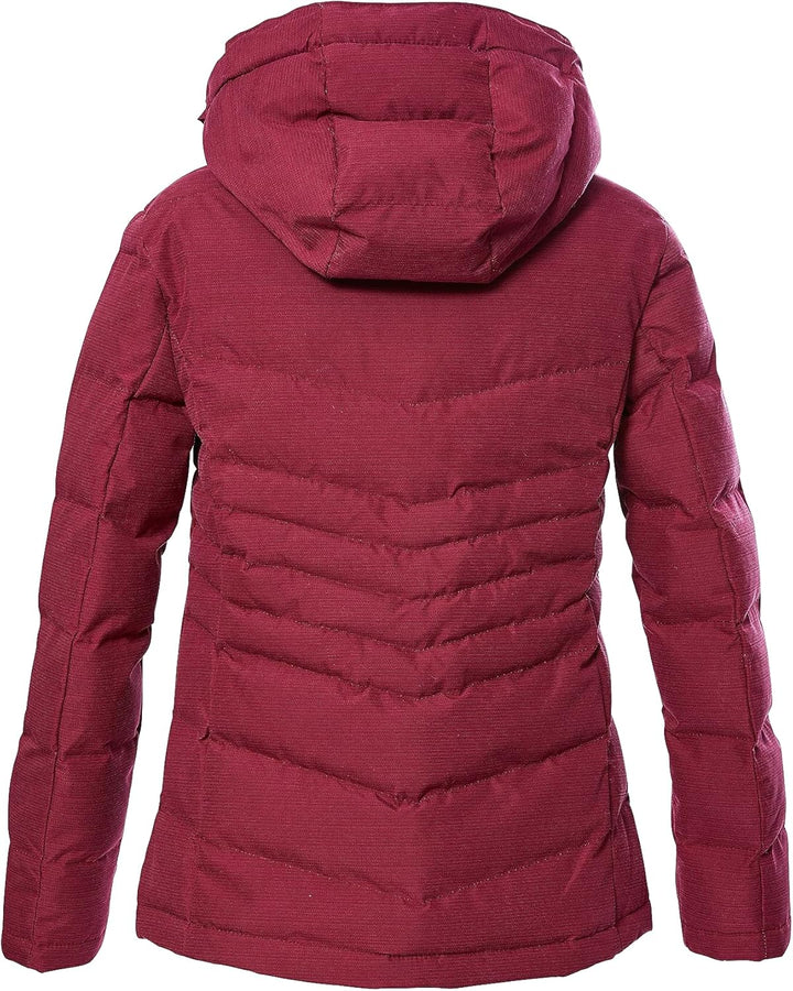 Killtec Kind Kow 166 Grls Qltd Jckt Steppjacke mit Kapuze 128 Rosa, 128 Rosa