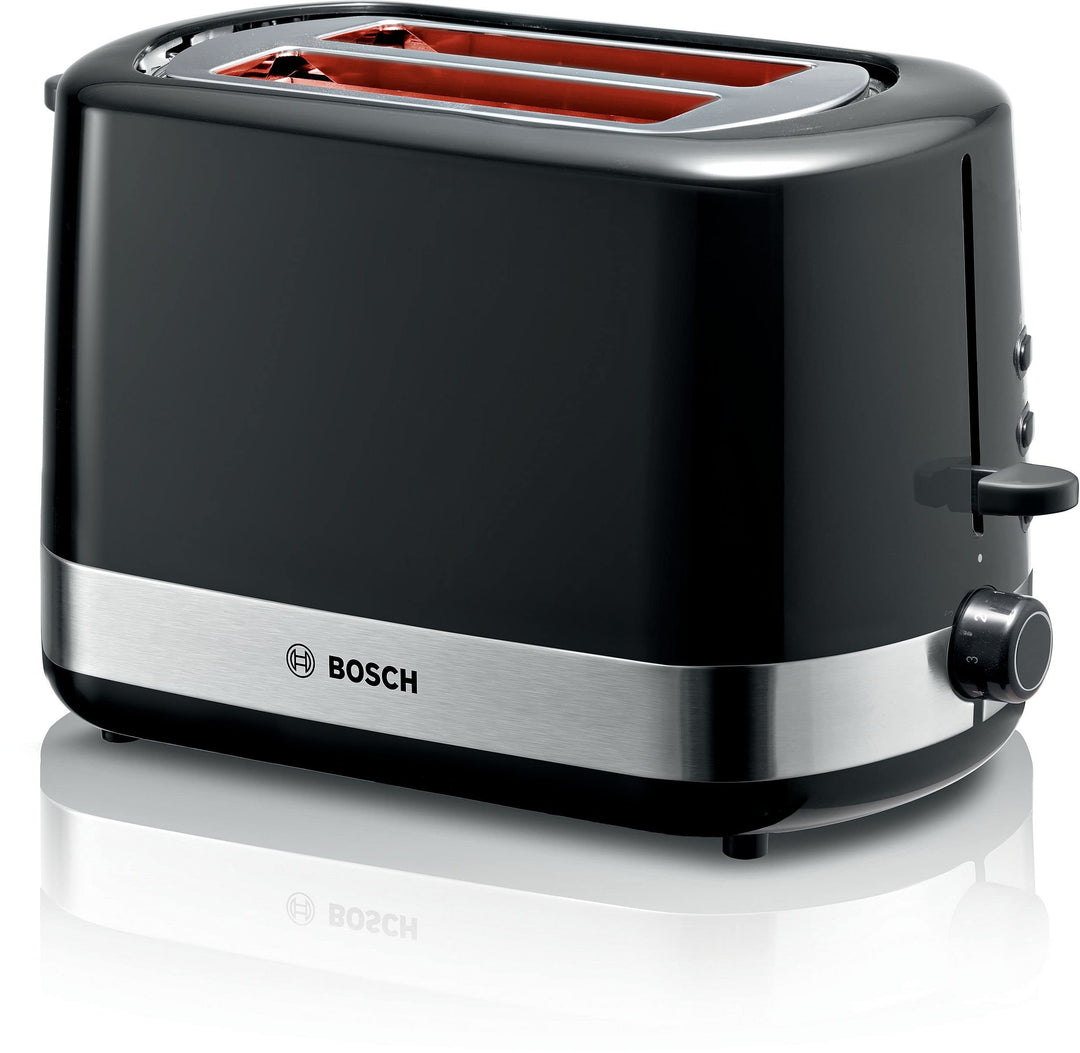 Bosch Kompakt Toaster ComfortLine TAT6A513, für 2 Scheiben, integrierter Brötchenaufsatz, mit Auftau