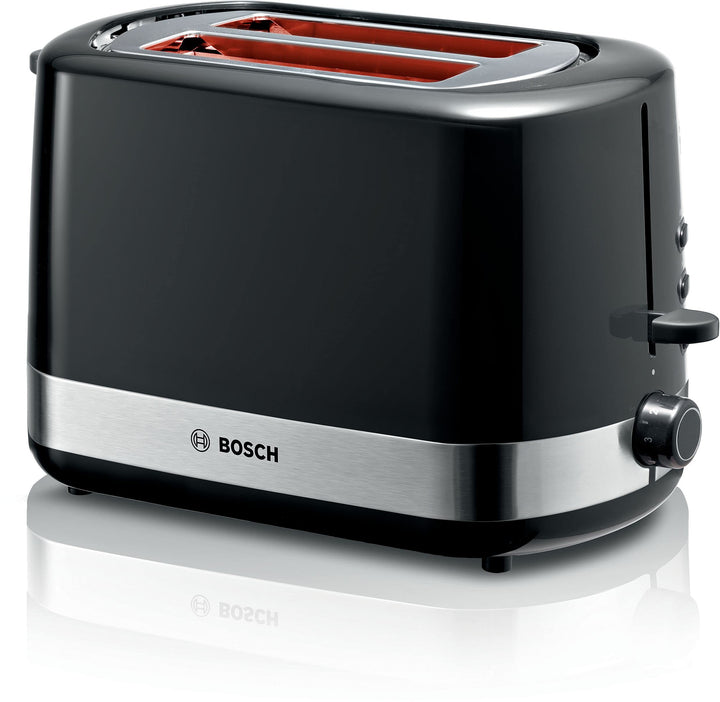 Bosch Kompakt Toaster ComfortLine TAT6A513, für 2 Scheiben, integrierter Brötchenaufsatz, mit Auftau