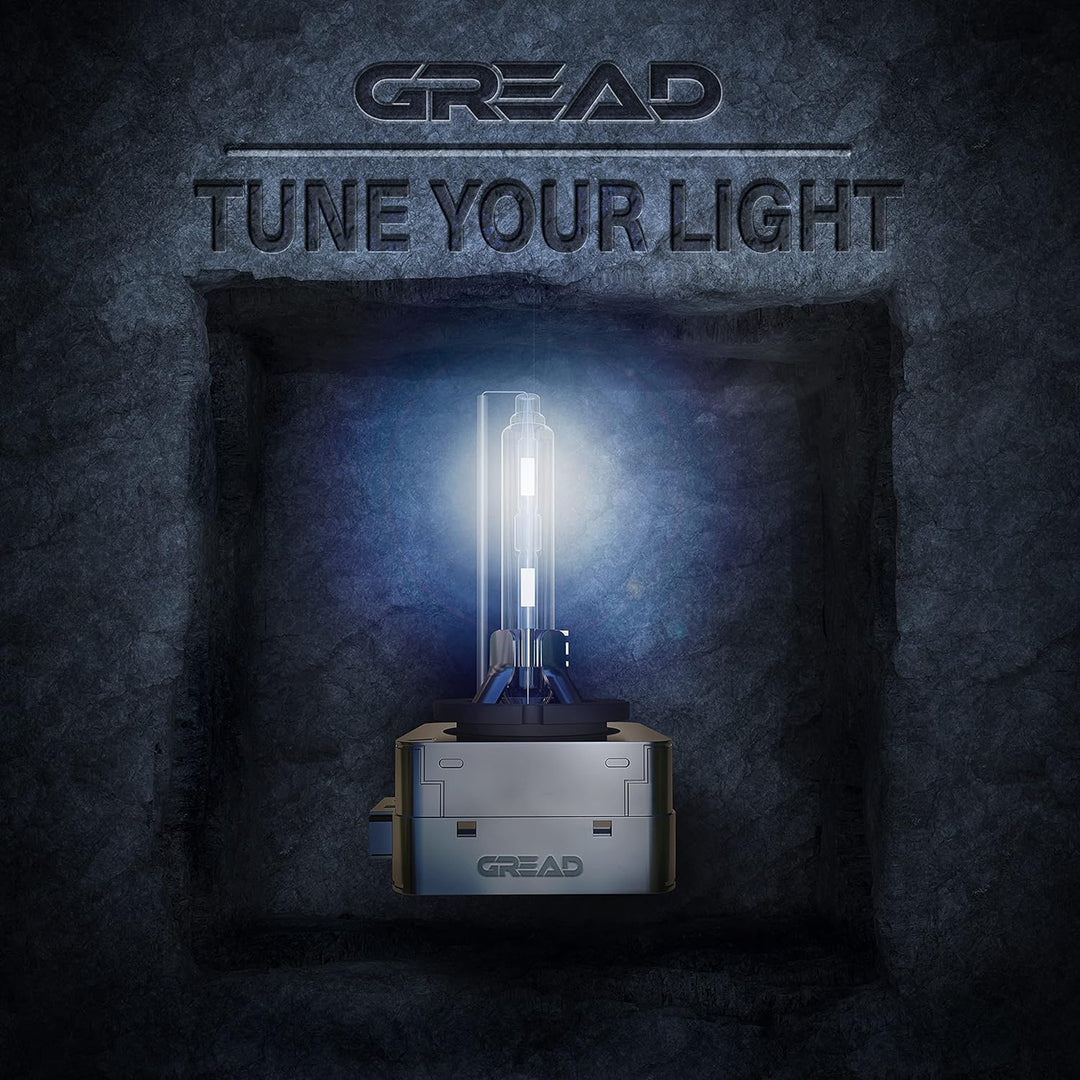 Gread D3S Xenon Brenner 2 Stück - 6000k 35W - für Xenon Auto Scheinwerfer Lampe passgenau und lange
