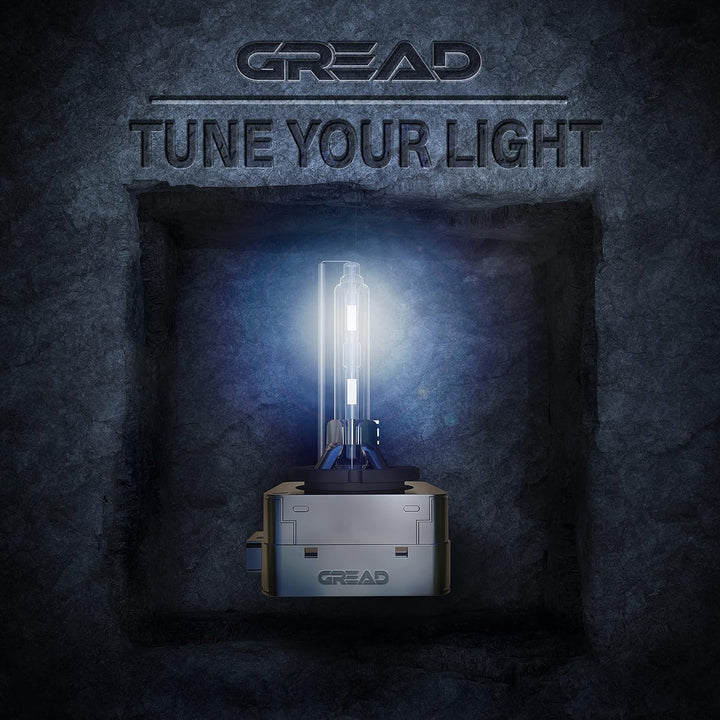 Gread D3S Xenon Brenner 2 Stück - 6000k 35W - für Xenon Auto Scheinwerfer Lampe passgenau und lange