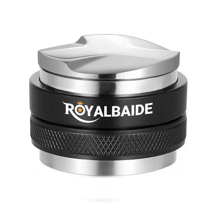 51 mm Espresso-Stampfer und -Verteiler, Doppelkopf-Kaffeewaage, kompatibel mit 51 mm Siebträger, ein