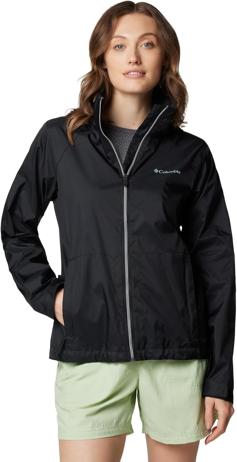 Columbia Damen Switchback Iii Jacket Wasserdichte Regenjacke (1er Pack) S Schwarz, S Schwarz
