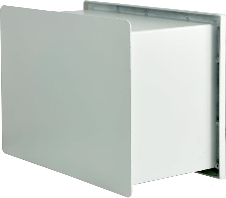 ALSTEN TECH Wandsafe Einmauertresor 310 x 210 x 150 mm 5,5 kg Schlüsseltresor mit Doppelbartschloss