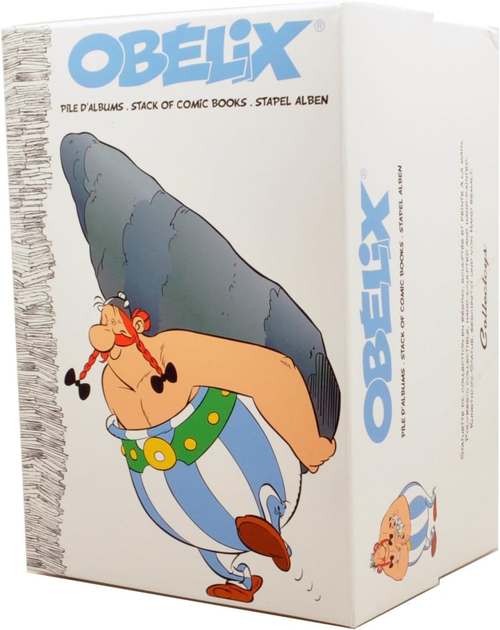 Plastoy SAS 124 - Obelix trägt Bücherstapel, 14.00 x 13.00 x 25.00