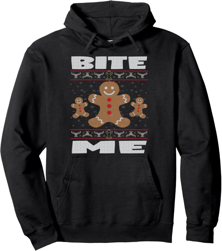 Weihnachtsplätzchen backen als Geschenk für Papa Vater Pullover Hoodie