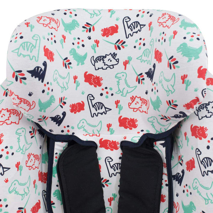 JYOKO Kids Bezug kompatibel mit Besafe iZi Modular X1 i-Size (Dino Party), Dino Party