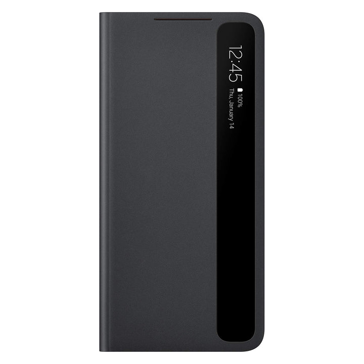 Samsung Clear View Smartphone Cover EF-ZG996 für Galaxy S21+ 5G Flip Cover, Handy-Hülle, extra-dünn,