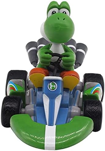 Supe Mari Bros Kart, zum Rückziehen, Autos, Motorrad, Luigi, Yoshi, Kröte, Prinzessin, Pfirsich, Ese