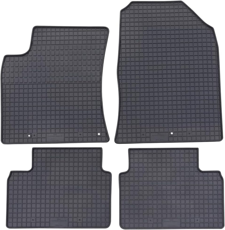 PETEX Gummimatten passend für Cee'd ab 06/2018 / Pro Cee'd ab 01/2019 / XCeed ab 2019 schwarz 4-teil