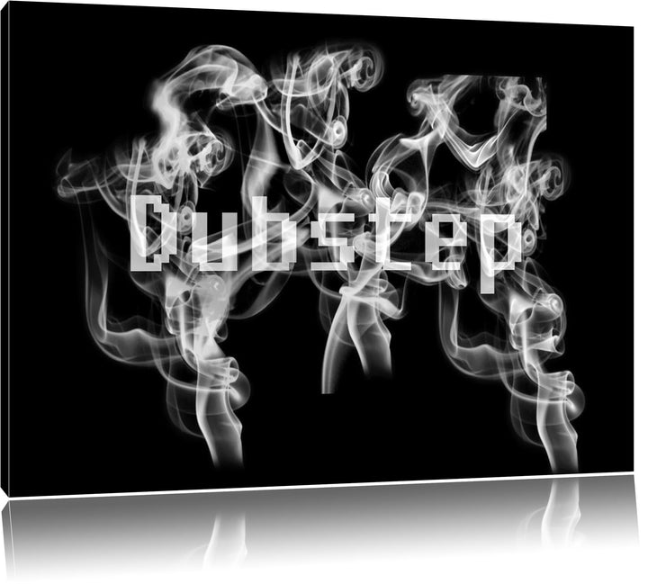 Pixxprint Electro Music, Dubstep Boxen als Leinwandbild/Grösse: 100x70 / Wandbild/Kunstdruck/fertig