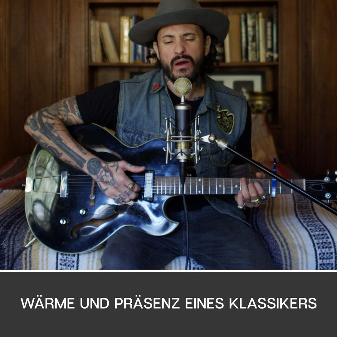 Blue Baby Bottle SL XLR Kondensatormikrofon für Aufnahmen und Streaming, mit Grossmembrankapsel, Hol
