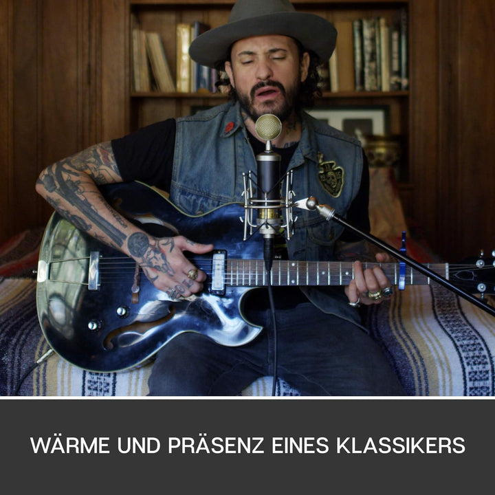 Blue Baby Bottle SL XLR Kondensatormikrofon für Aufnahmen und Streaming, mit Grossmembrankapsel, Hol