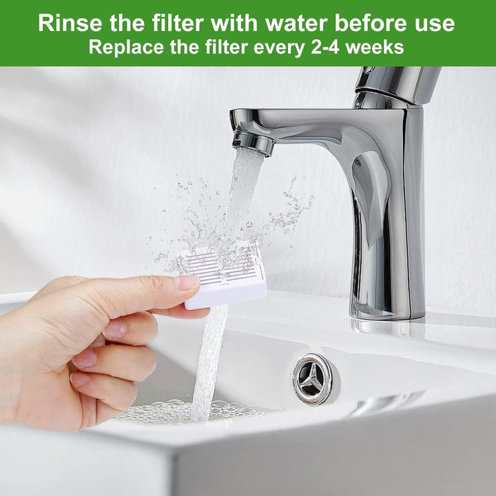 Katzenbrunnen Filter, VinDox 2.1L Trinkbrunnen für Katze Keramik Filter, Katzenbrunnen Ersatzfilter,