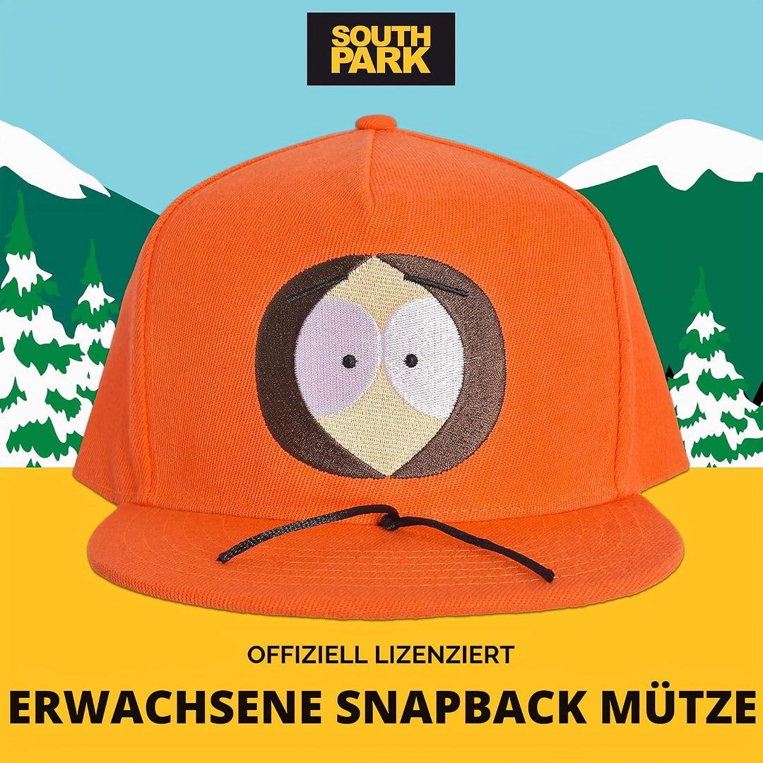 Concept One Unisex South Park Cap, Adjustable Snapback Baseball Hat with Flat Brim Baseballkappe, Ke