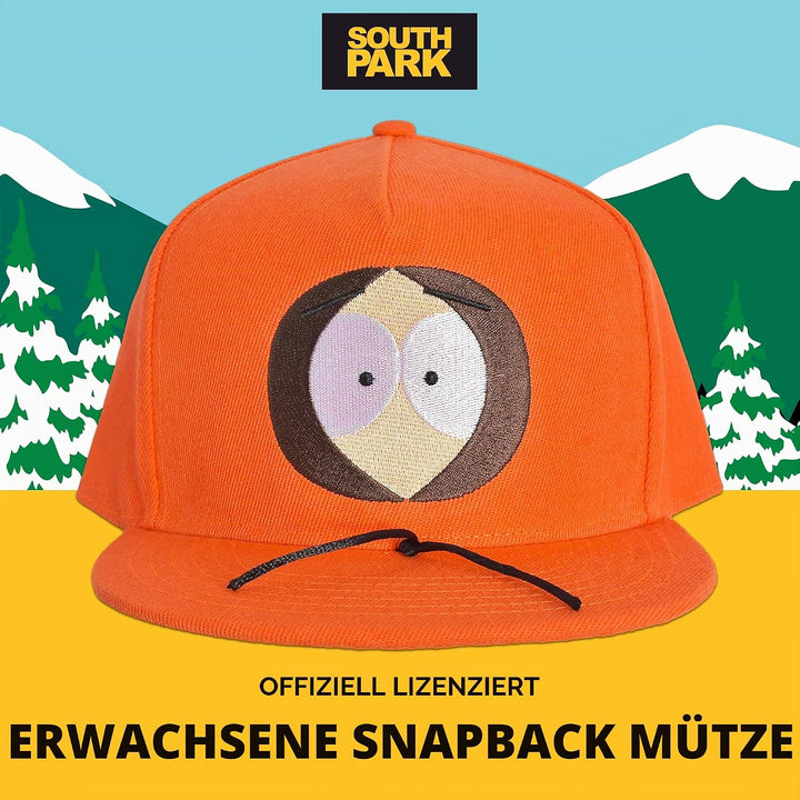 Concept One Unisex South Park Cap, Adjustable Snapback Baseball Hat with Flat Brim Baseballkappe, Ke