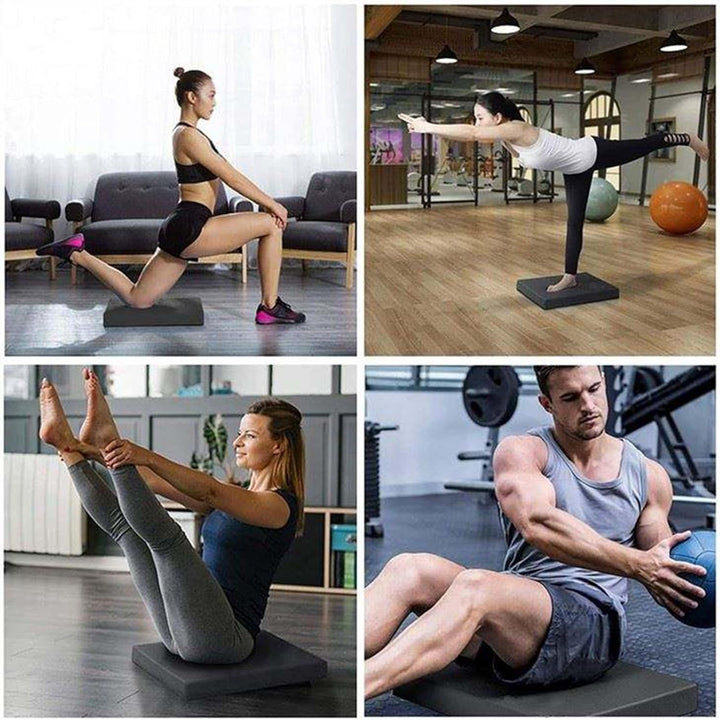 Balance Pad 40 x 33 x 6 cm – Rutschfestes Balancekissen für Gleichgewichts- &amp; Stabilitätstraining, F