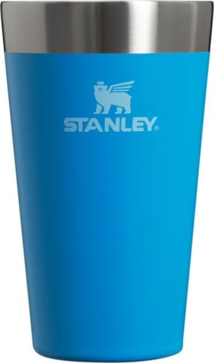 Stanley Adventure Isoliertes stapelbares Bierglas, Edelstahl, doppelwandig, robuster Metall-Trinkbec