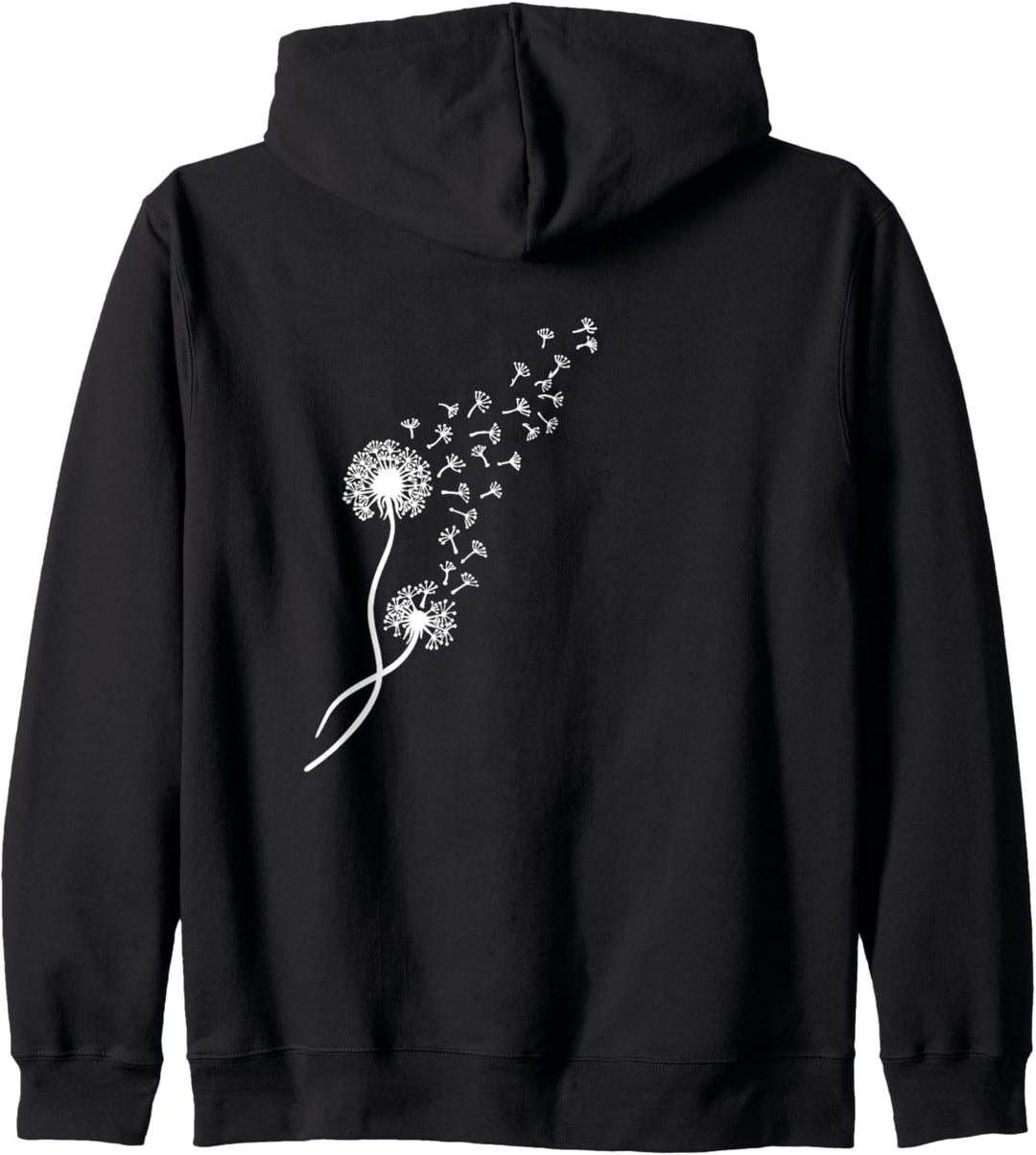 Pusteblume mit Samen, Löwenzahn, Blume, Frühling, Sommer Kapuzenjacke