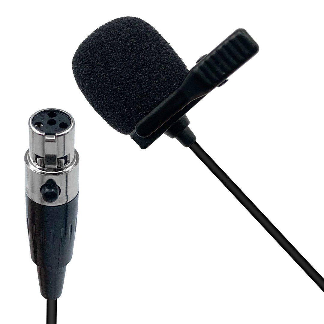 Krawattenmikrofon, kompatibel mit Shure GLXD1, PGX1, SC1, SLX kabelloser Sender, Unidirektional Kond